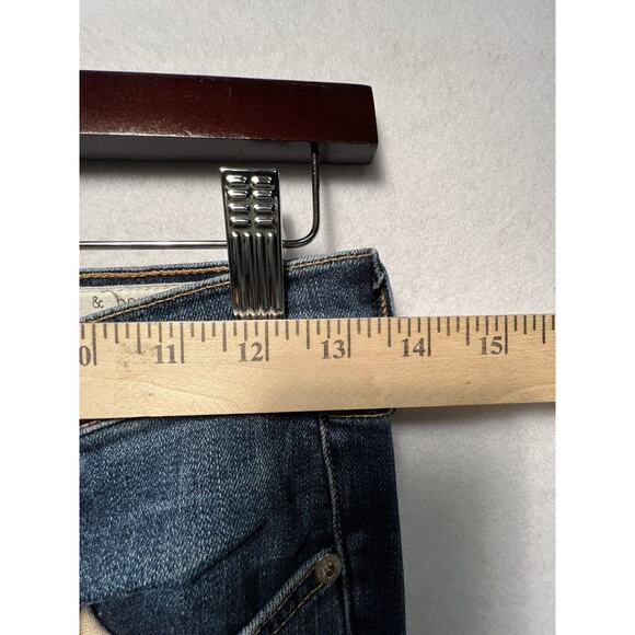 RAG & BONE WOMEN'S JEANS SIZE 25 DIVE HIGH RISE WAIST EDDY WASH SKINNY - Picture 4 of 11